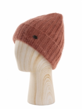 Шапка бини женская Labbra 01-00037059 коралловая р 57 2900₽