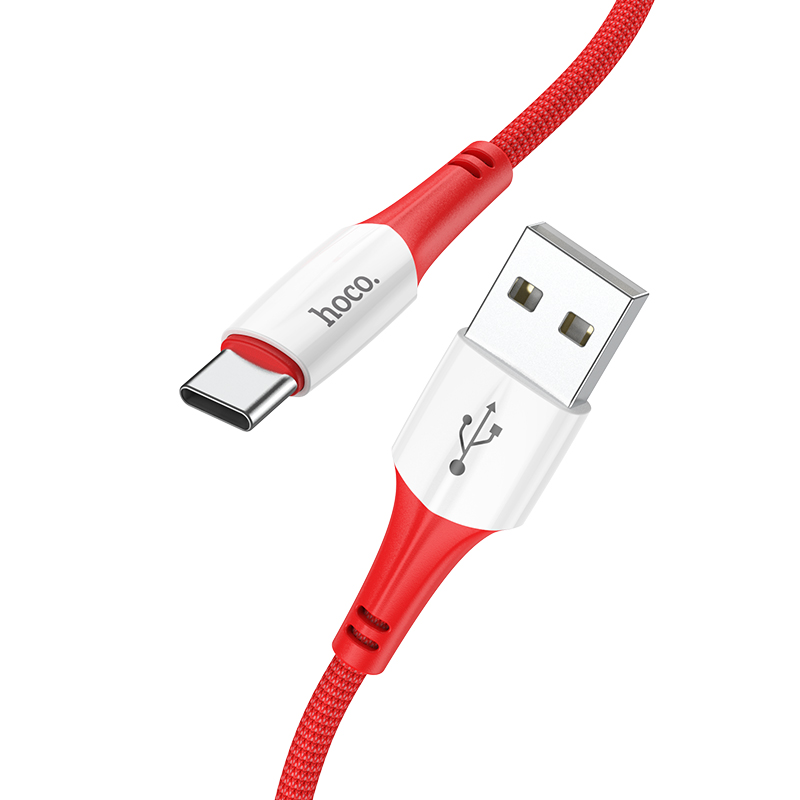 

Кабель USB - Type-C Hoco X70a 1 м красный, X70a