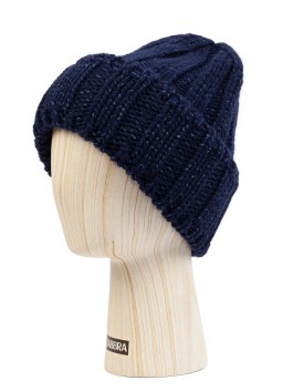 

Шапка бини женская Labbra 01-00035777 синяя, р. 57, 01-00035777