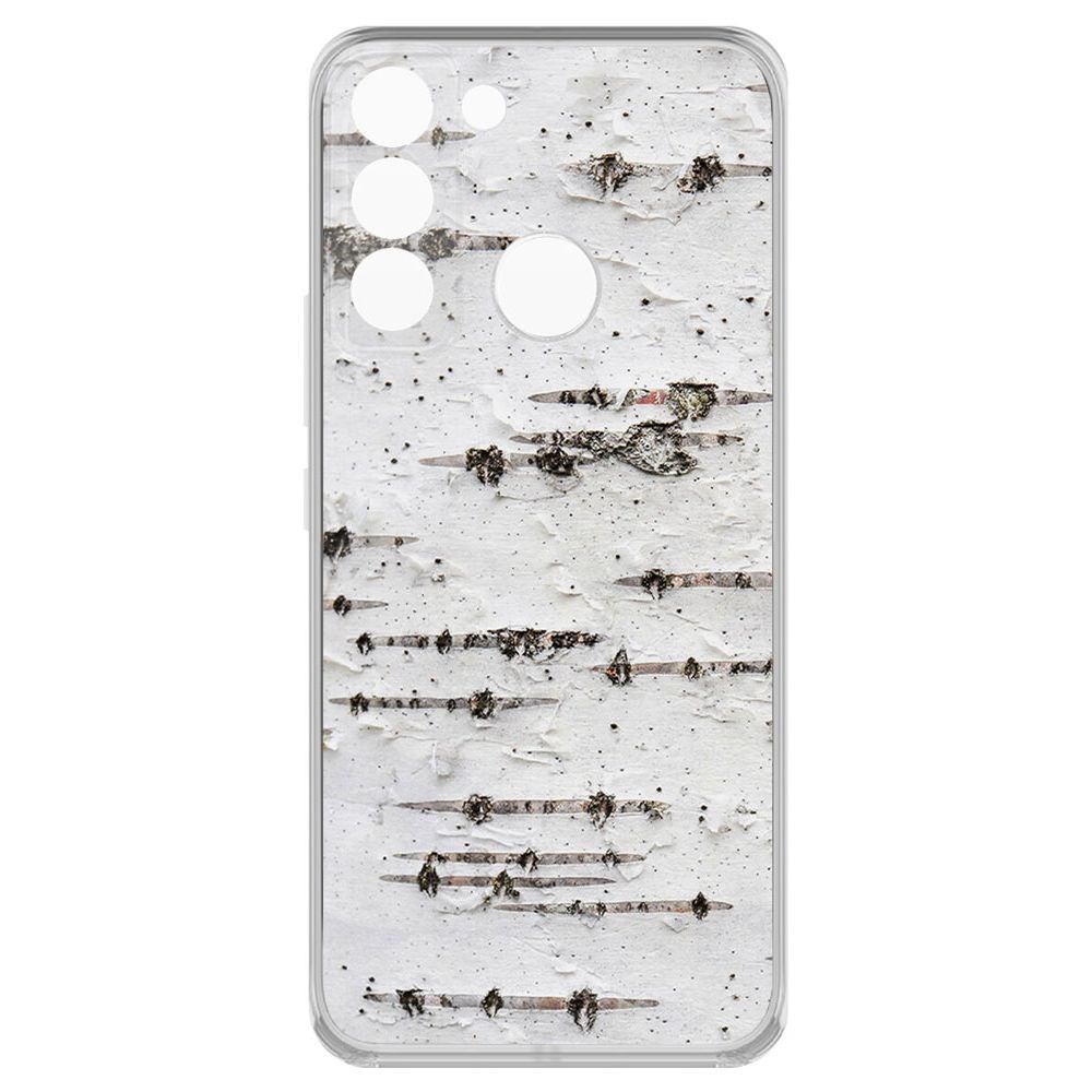 

Чехол-накладка Krutoff Clear Case Березка для Tecno Pop 5 LTE, Прозрачный
