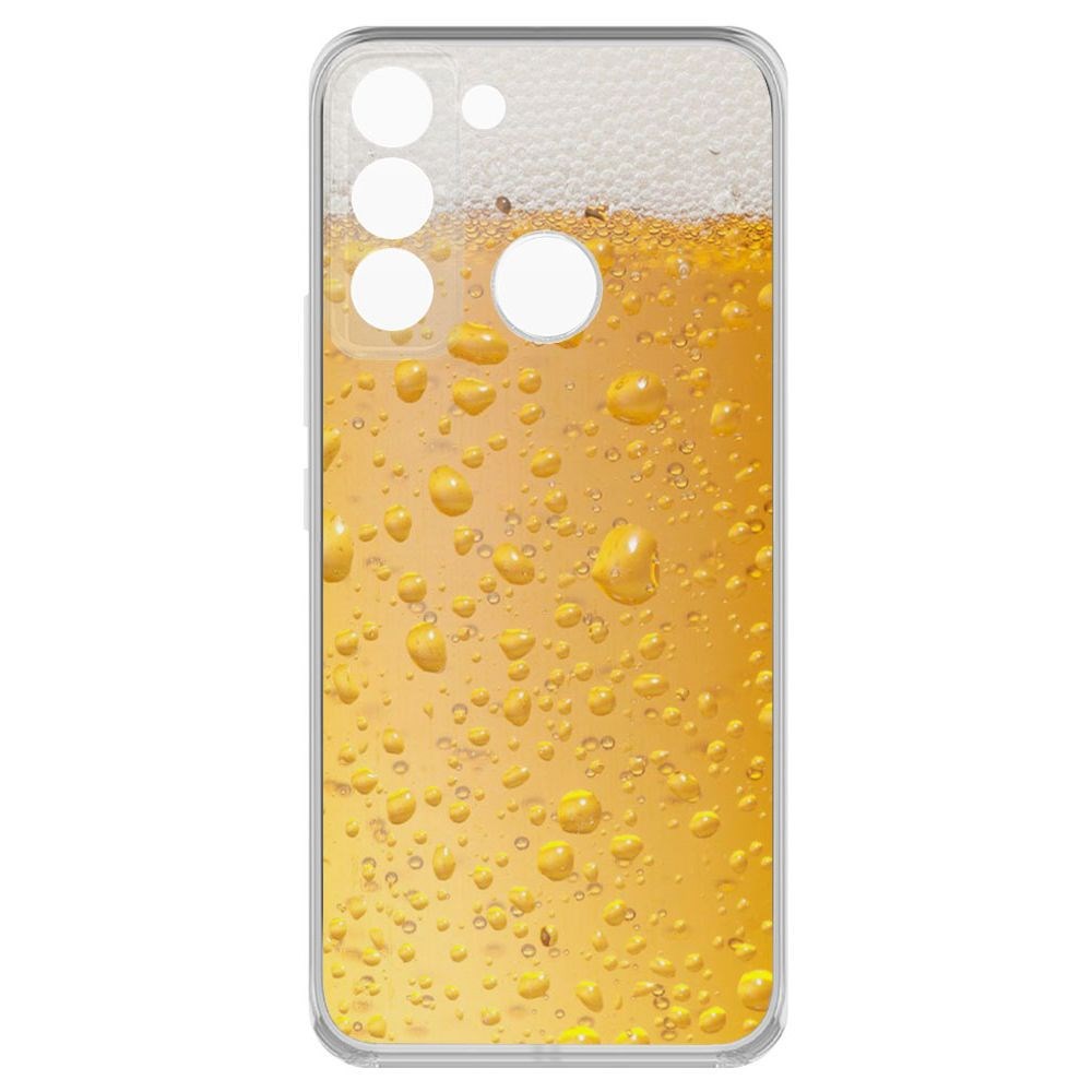 

Чехол-накладка Krutoff Clear Case Пенное для Tecno Pop 5 LTE, Прозрачный