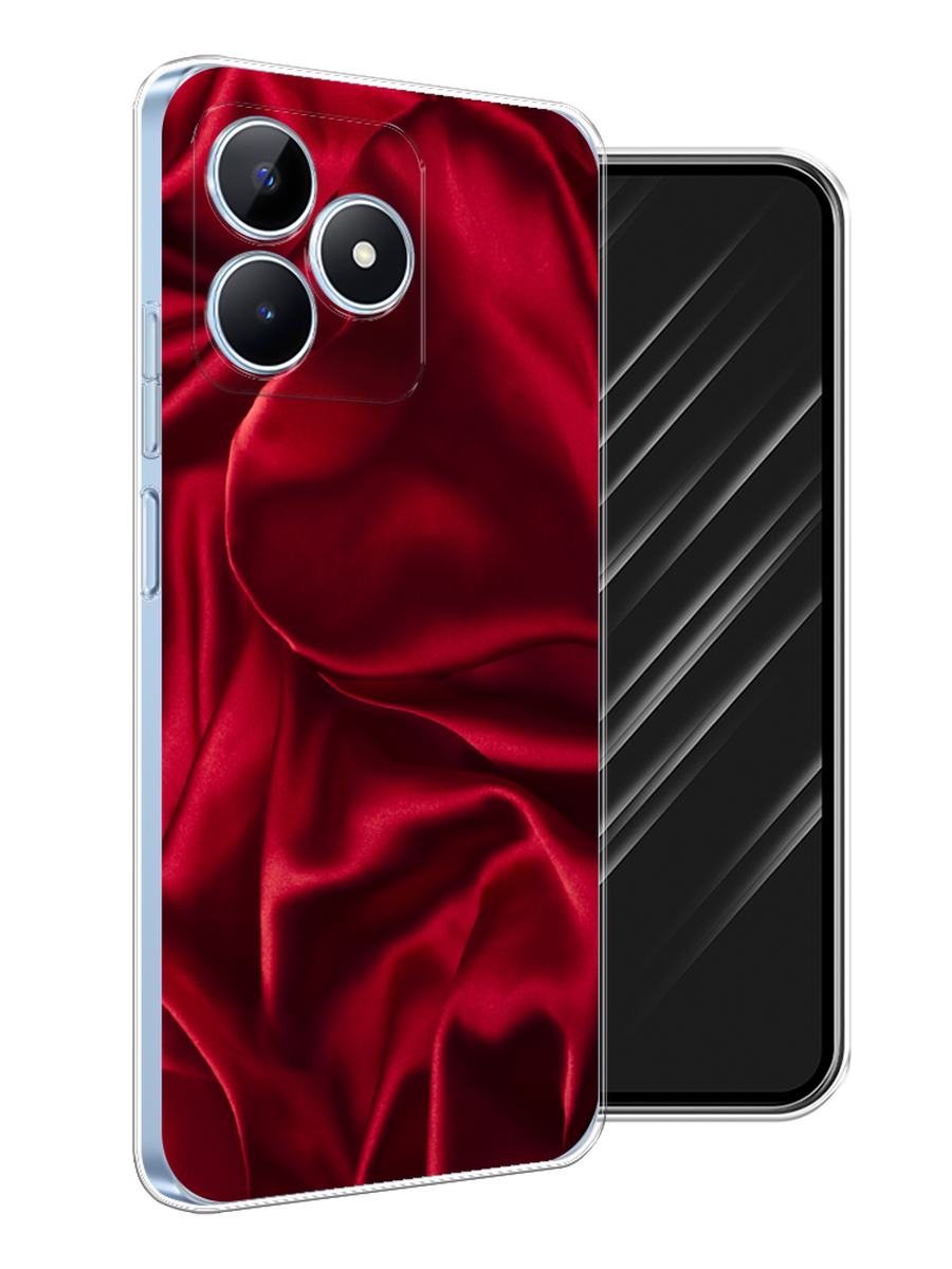 

Чехол Awog на Realme C60 "Текстура красный шелк", 2516550-1