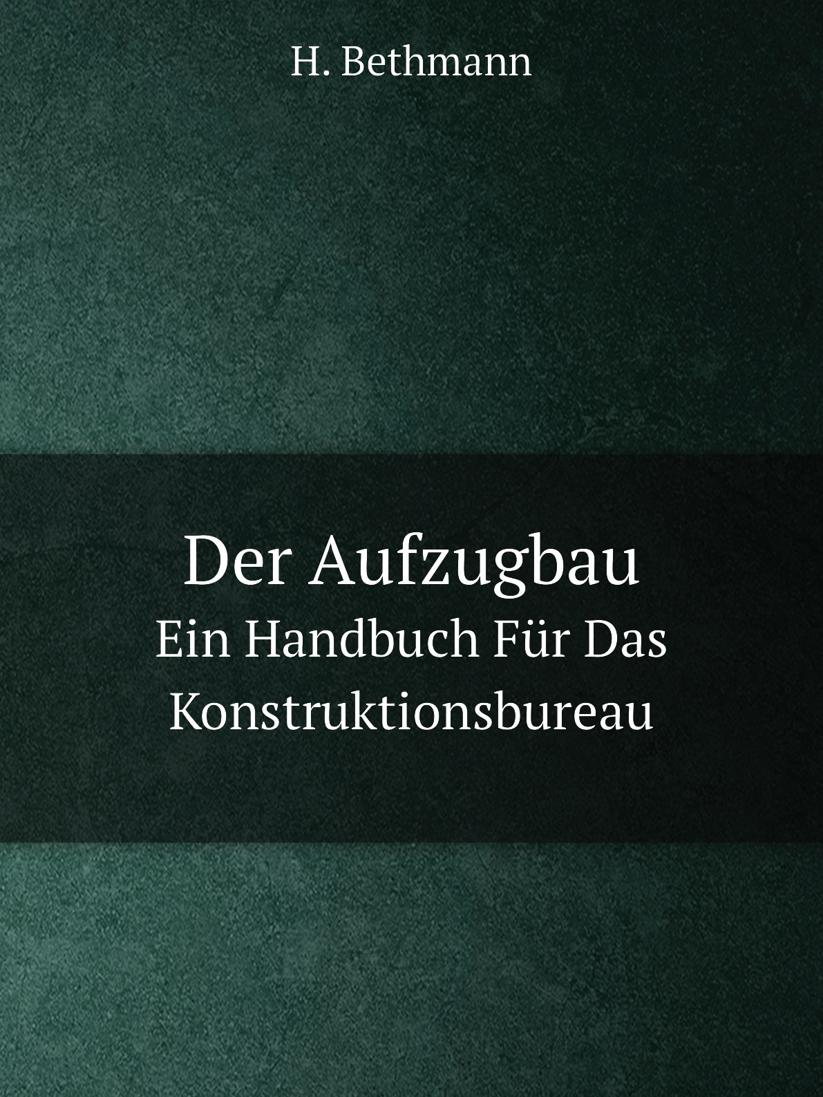 

Der Aufzugbau