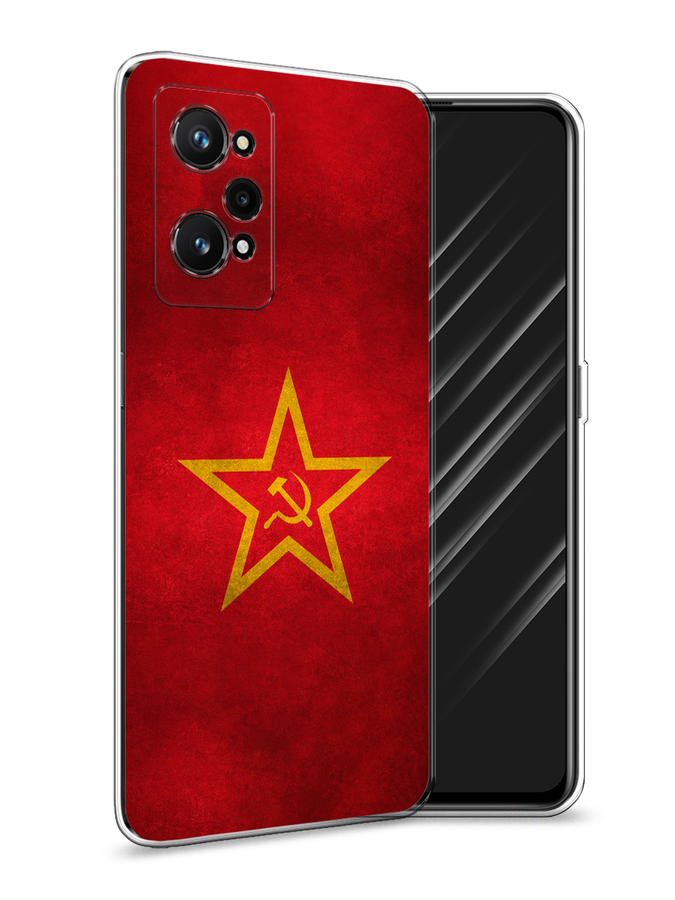 

Чехол Awog на Realme GT Neo 3T "Красное знамя", Разноцветный, 2510750-10