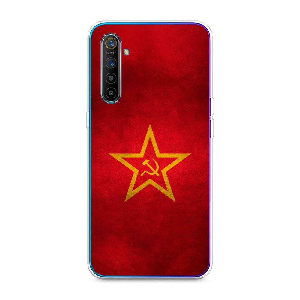 

Чехол Awog на Realme XT "Красное знамя", Разноцветный, 251450-10