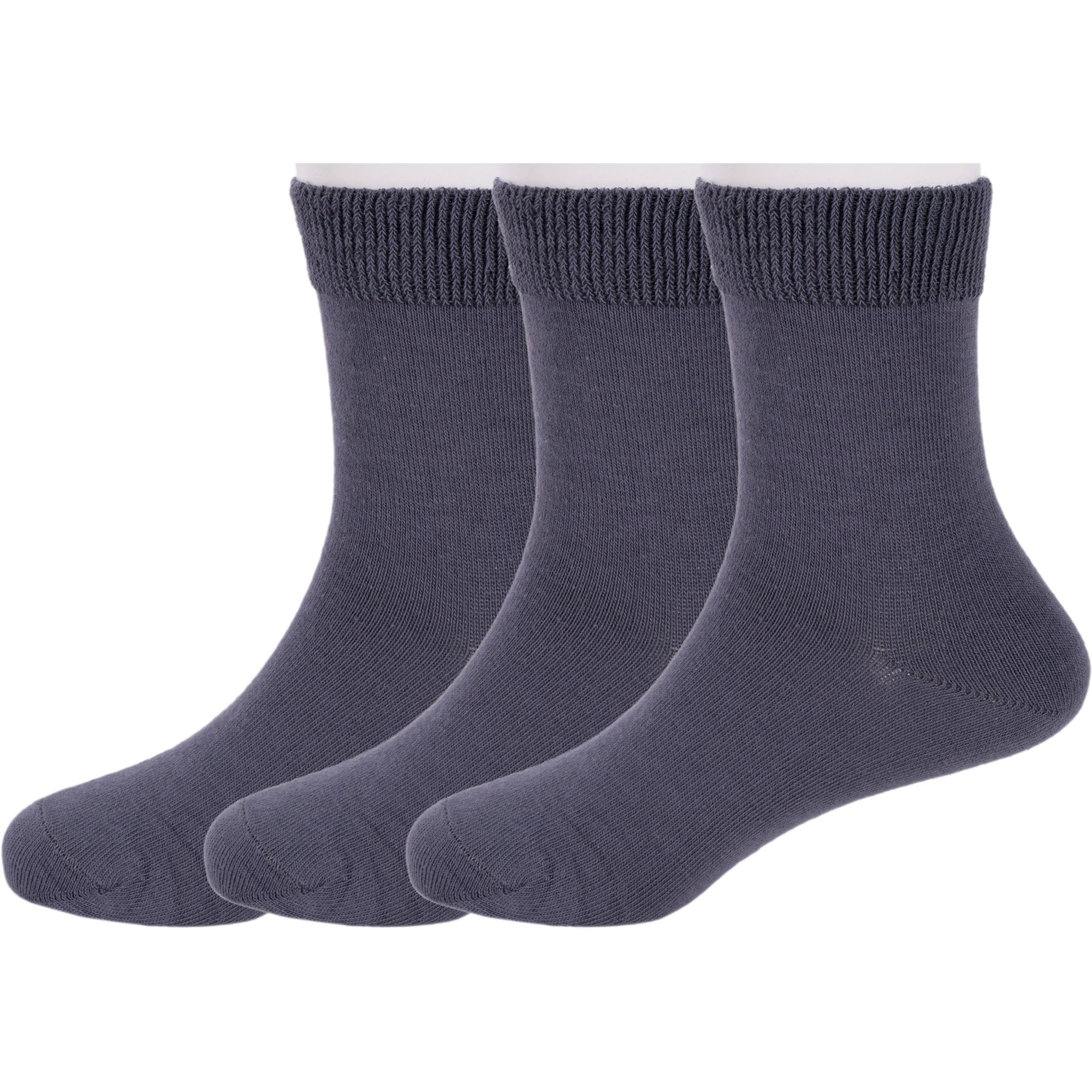 

Носки детские Rusocks 3-Д-25, темно-серые, 18, Серый, 3-Д-25