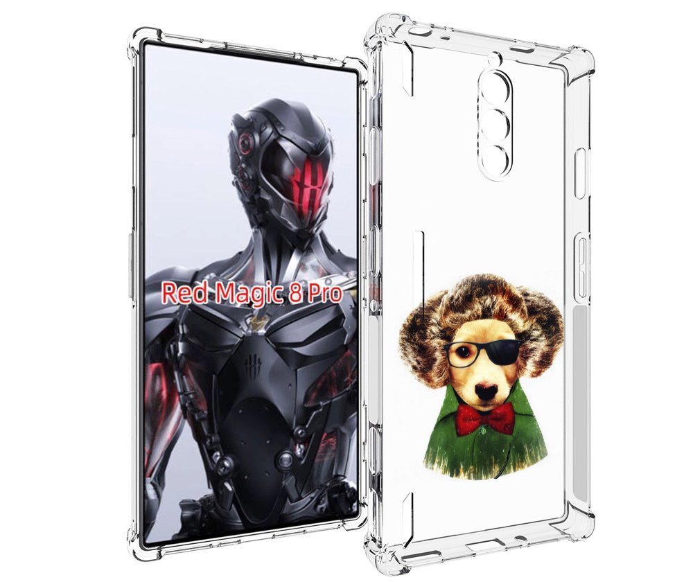 

Чехол MyPads Пес в бабочке для ZTE Nubia Red Magic 8 Pro / Red Magic 8 Pro Plus, Tocco