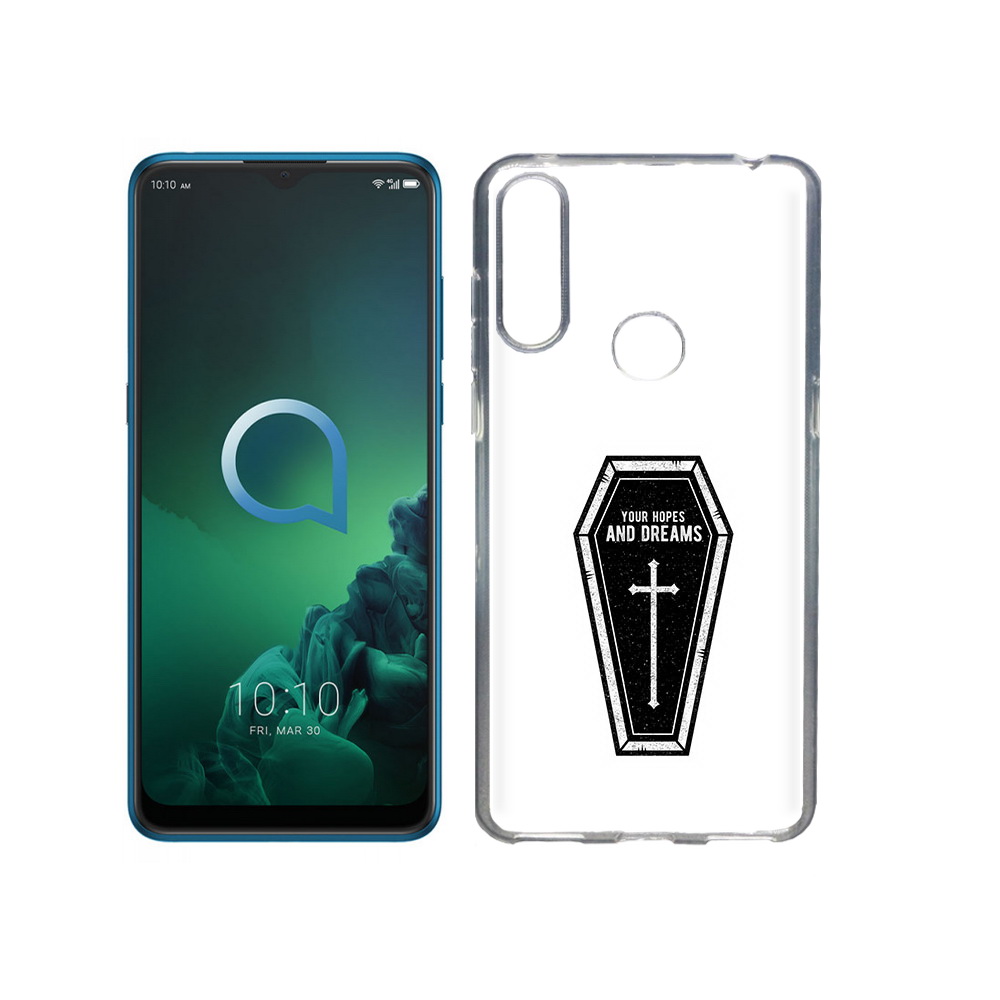 

Чехол MyPads Tocco для Alcatel 3X гроб с мечтами (PT227136.670.299), Прозрачный, Tocco