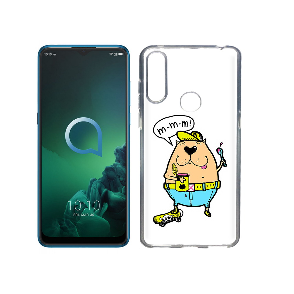 

Чехол MyPads Tocco для Alcatel 3X Бобр (PT227136.670.30), Прозрачный, Tocco