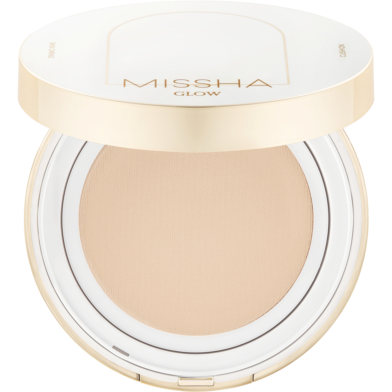 Тональный кушон MISSHA Glow Cushion Прозрачное свечение тон 21N, 14 г светодиодная фигура снеговик 48 × 52 см дюралайт 60 led 220 в свечение белое тёплое белое синее