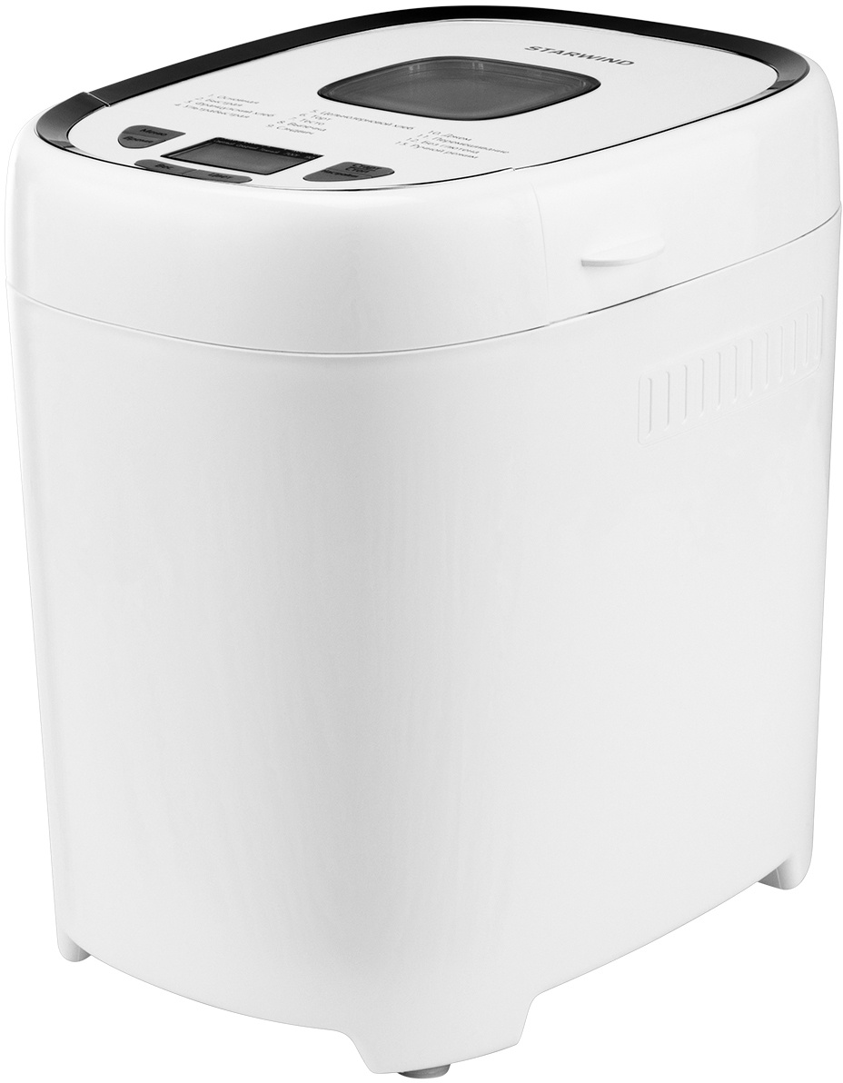 Хлебопечка StarWind SBMP1123 White хлебопечка binatone bm 202 white