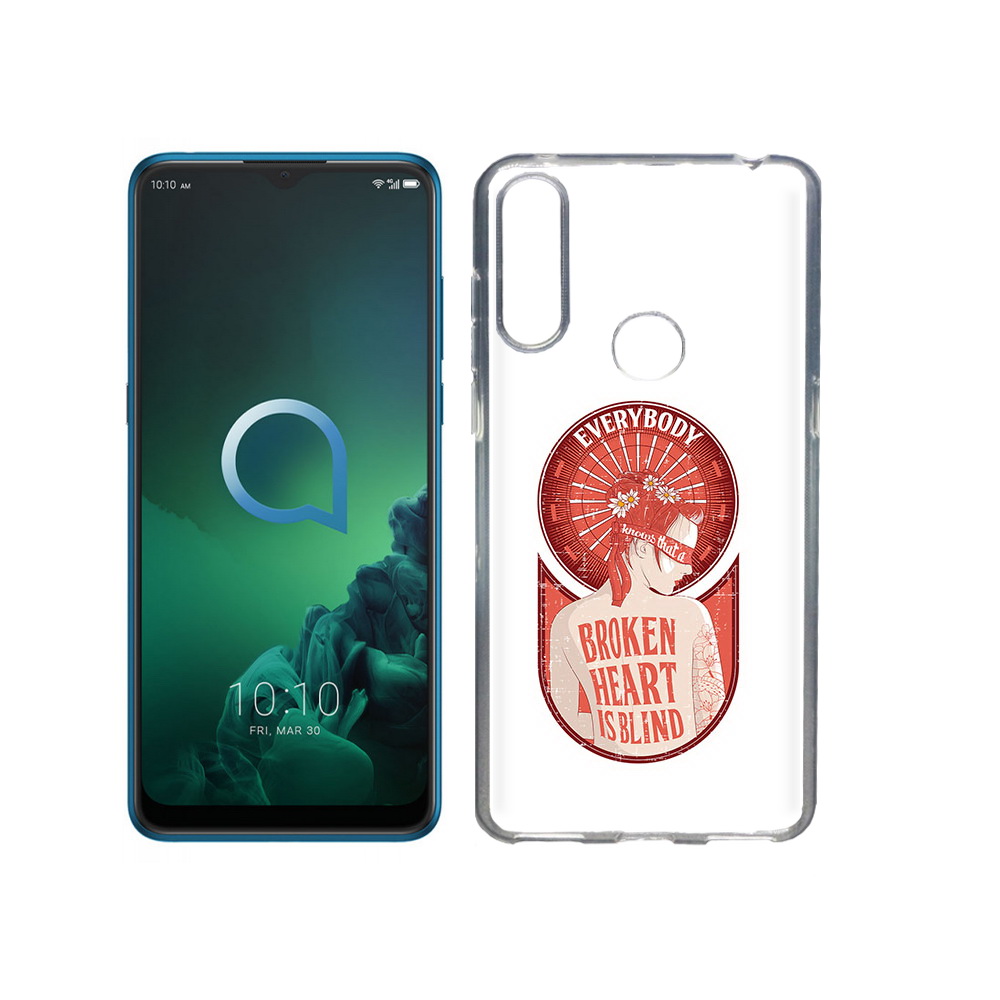 

Чехол MyPads Tocco для Alcatel 3X девушка разбитое сердце (PT227136.670.310), Прозрачный, Tocco