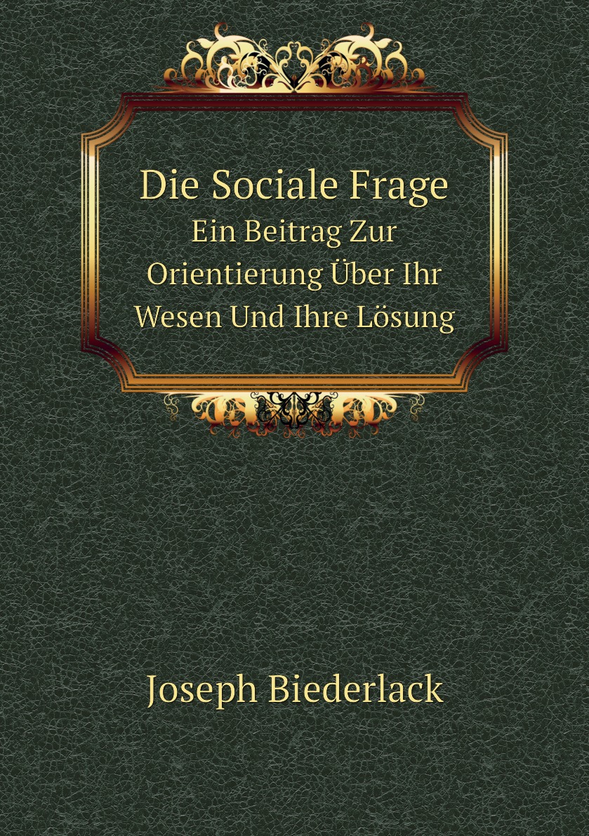 

Die Sociale Frage