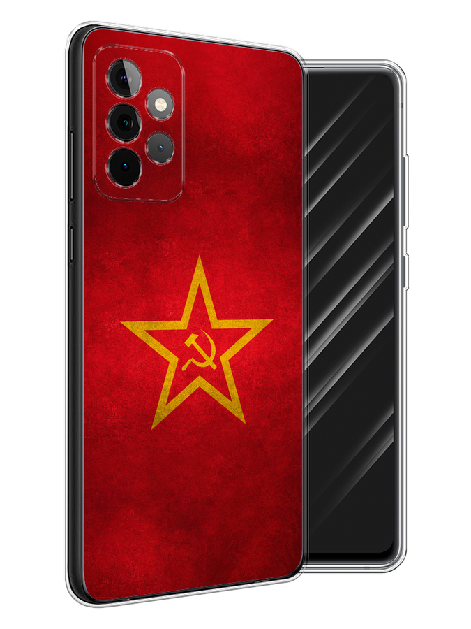 

Чехол Awog на Samsung Galaxy A72 / Самсунг A72 "Красное знамя", Разноцветный, 2101950-10