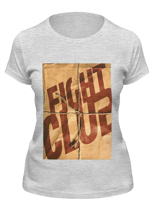 

Футболка женская Printio Fight club / бойцовский клуб серая XL, Серый, Fight club / бойцовский клуб