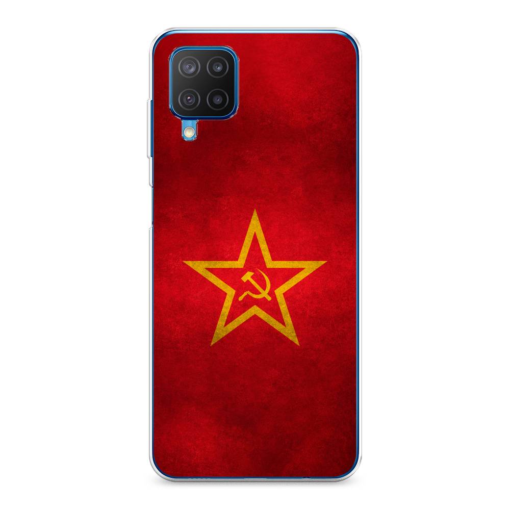 Чехол Awog на Samsung Galaxy M12 / Самсунг M12 Красное знамя