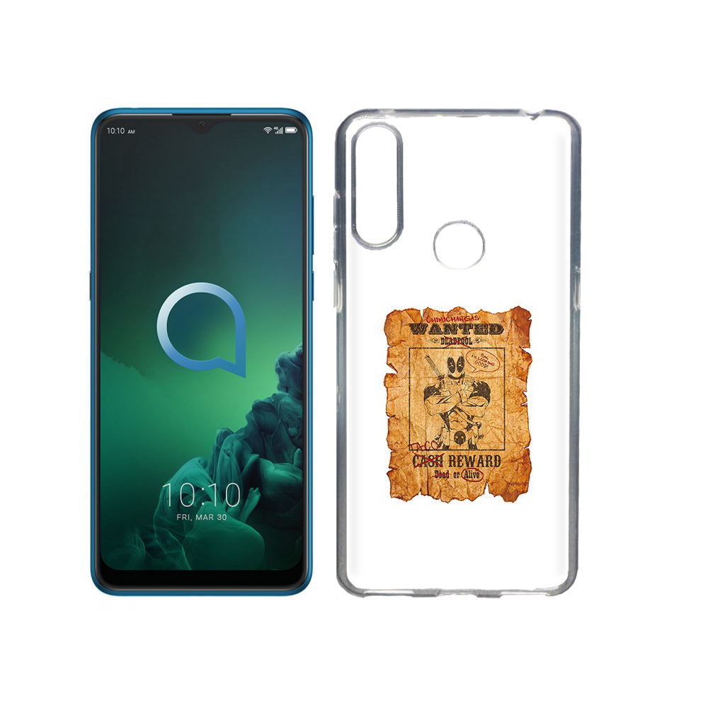 

Чехол MyPads Tocco для Alcatel 3X дедпул (PT227136.670.317), Прозрачный, Tocco