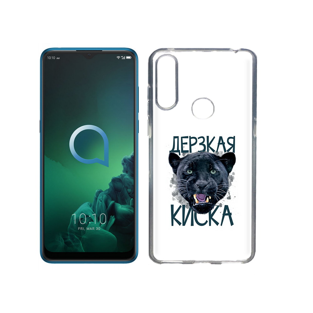 

Чехол MyPads Tocco для Alcatel 3X дерзкая киска (PT227136.670.319), Прозрачный, Tocco