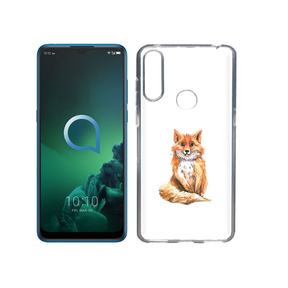 

Чехол MyPads Tocco для Alcatel 3X детская лиса (PT227136.670.320), Прозрачный, Tocco