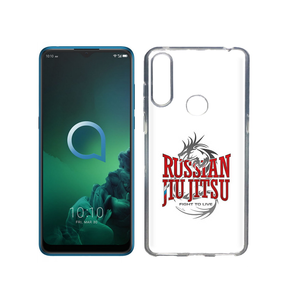 

Чехол MyPads Tocco для Alcatel 3X джиу джитсу (PT227136.670.321), Прозрачный, Tocco
