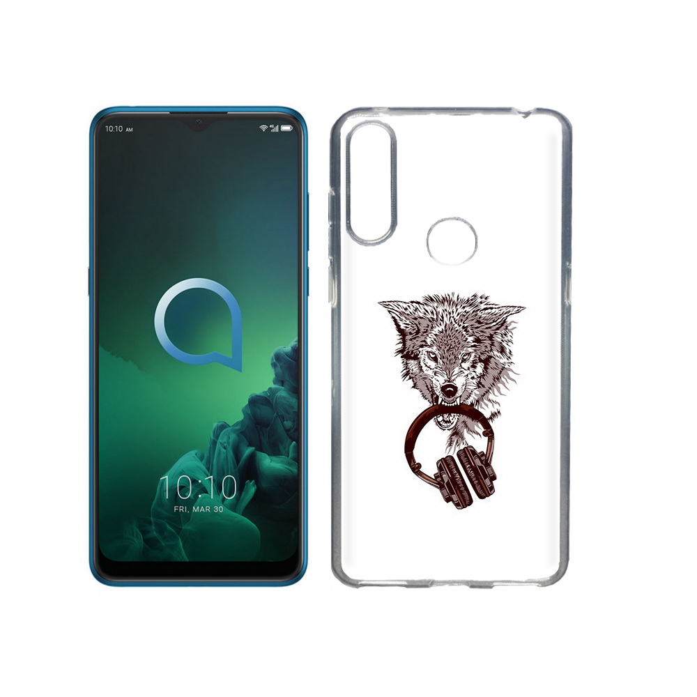 

Чехол MyPads Tocco для Alcatel 3X дикий волк (PT227136.670.325), Прозрачный, Tocco