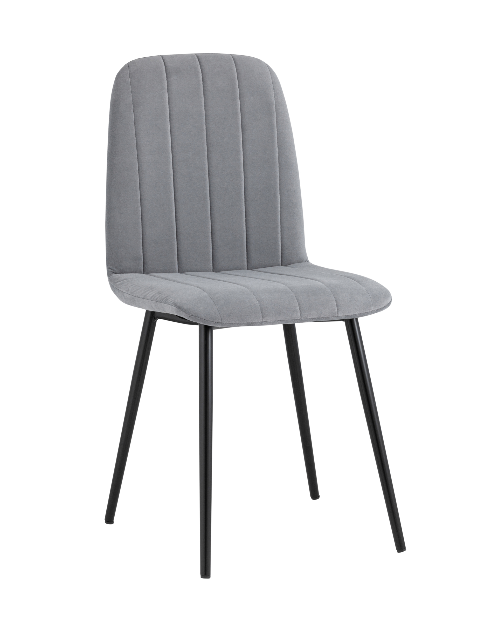 фото Стул easy велюр серый stool group