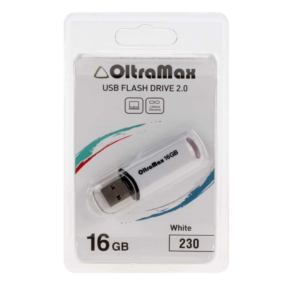 Карта памяти Oltramax Гб OM-16GB-230 (OM-16GB-230 White)