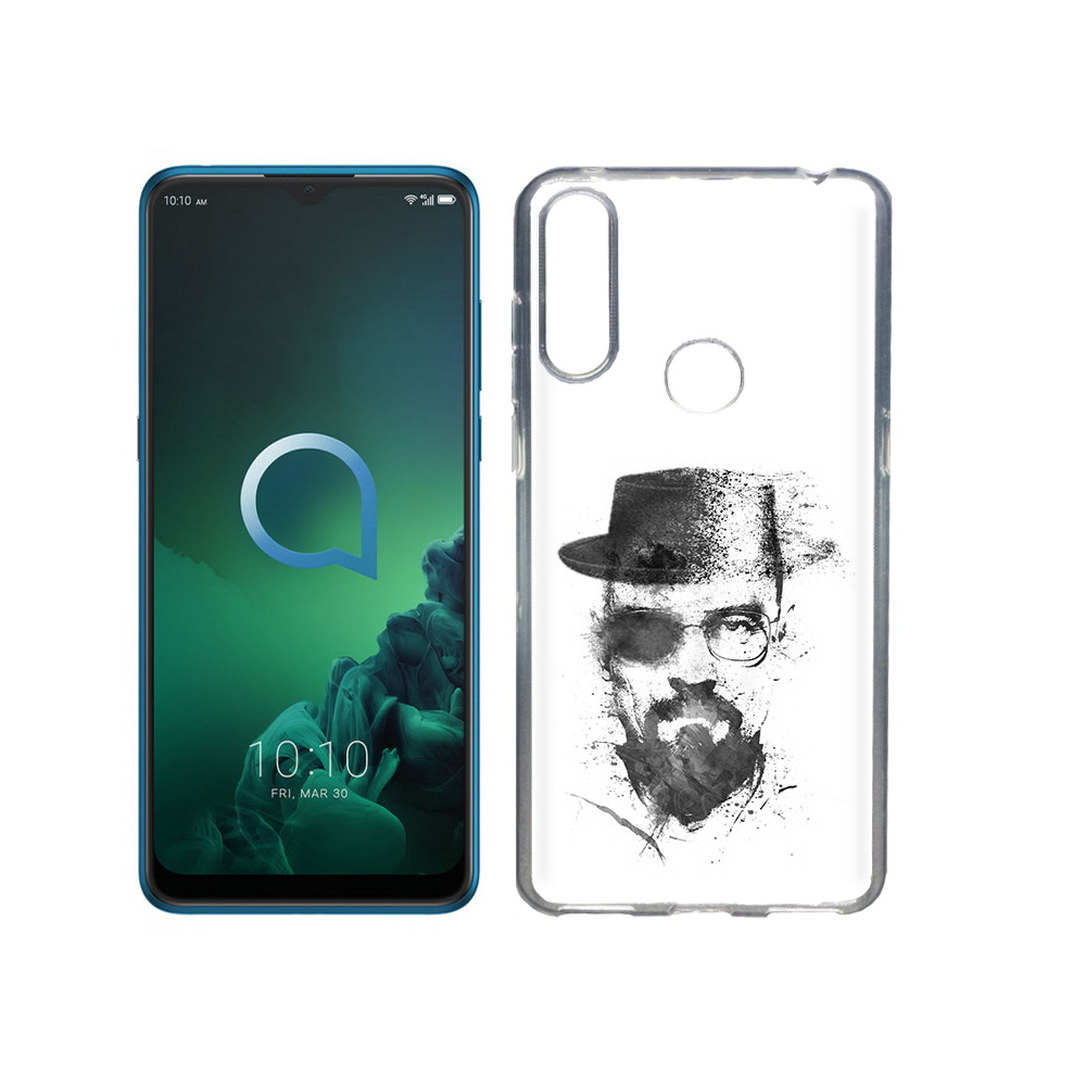 

Чехол MyPads Tocco для Alcatel 3X загадочный человек (PT227136.670.347), Прозрачный, Tocco