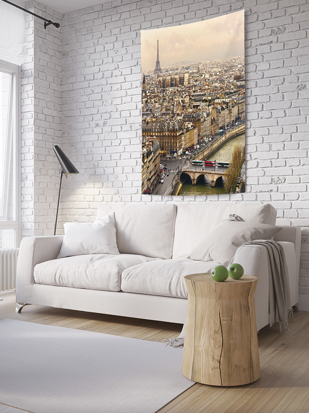

Вертикальное фотопанно на стену JoyArty Красочный Париж 100x150 см, Красочный Париж