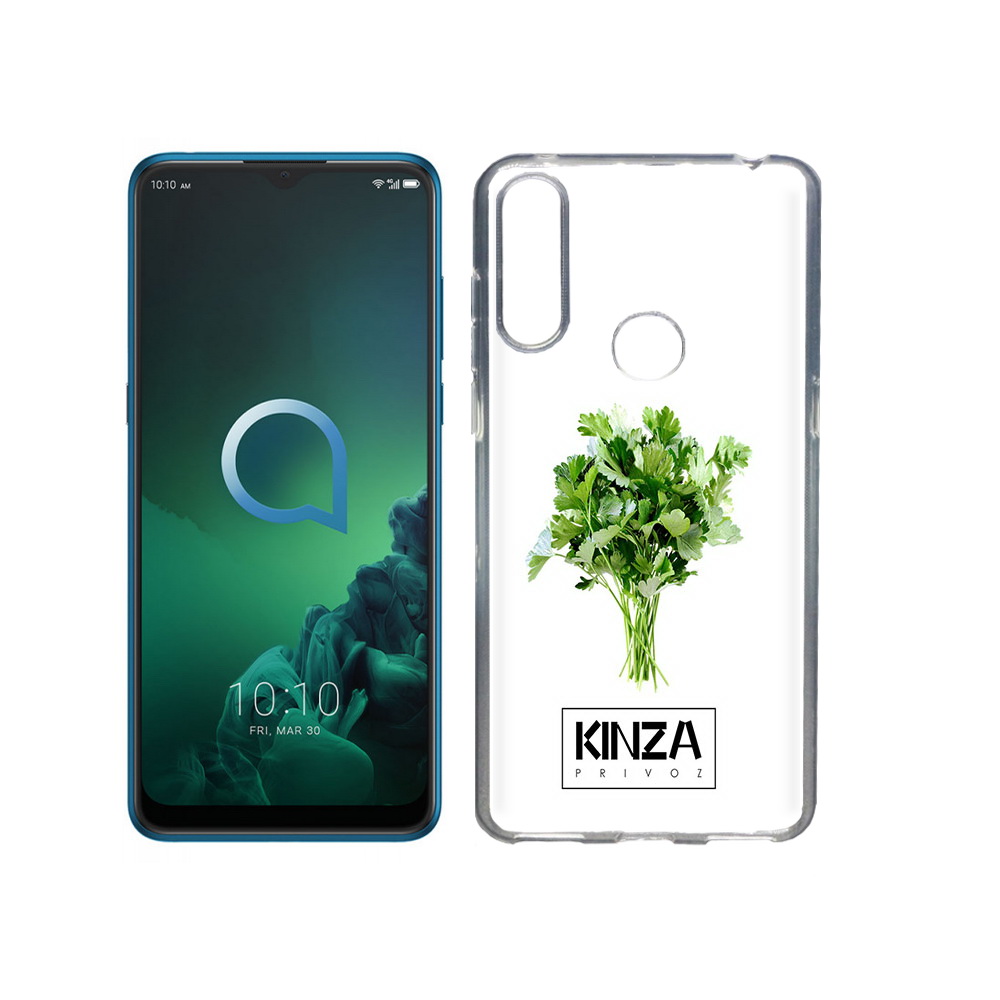 

Чехол MyPads Tocco для Alcatel 3X Бренд Кинза (PT227136.670.35), Прозрачный, Tocco