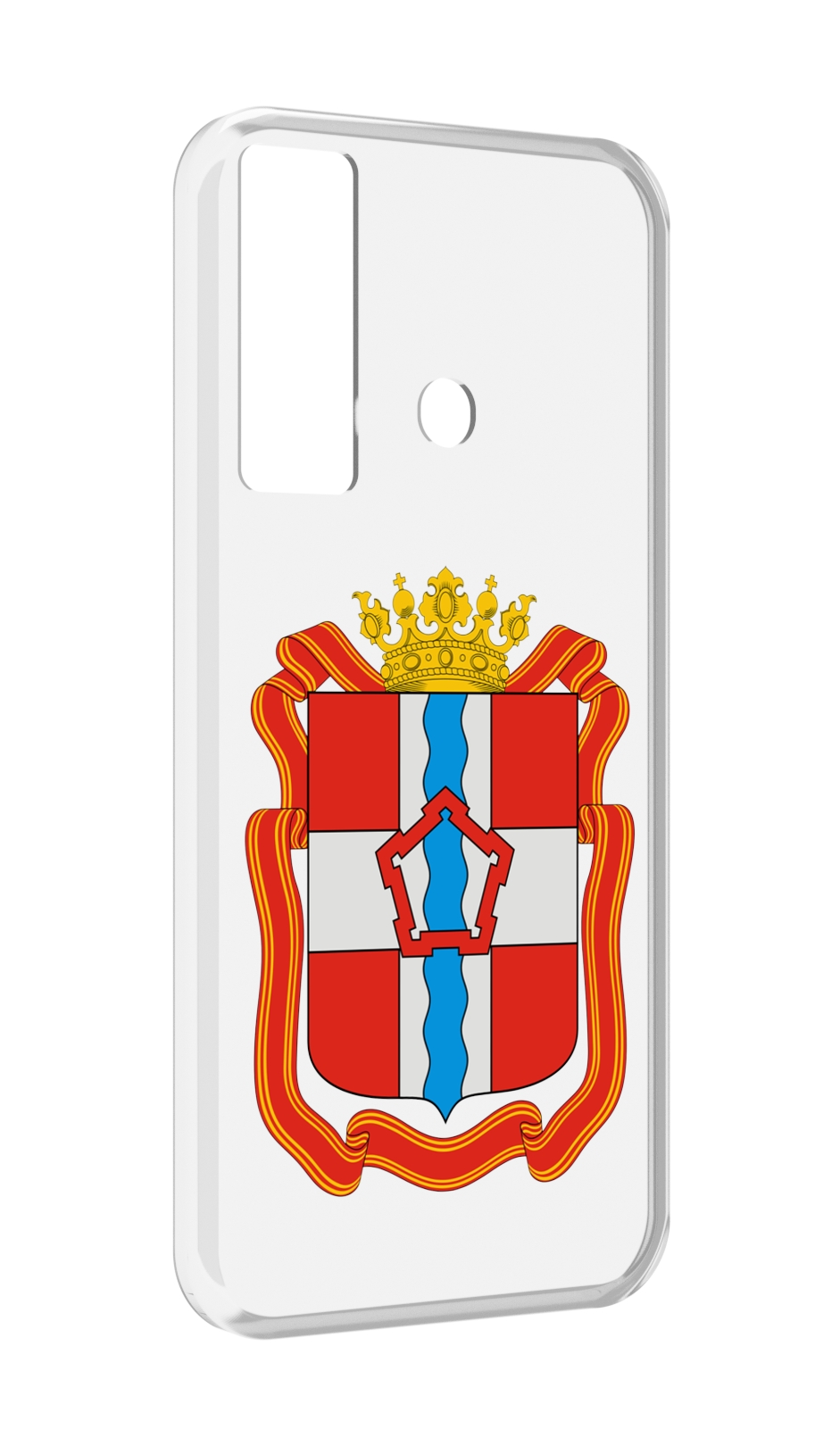 

Чехол MyPads герб-омскои-области для Tecno Camon 17, Прозрачный, Tocco