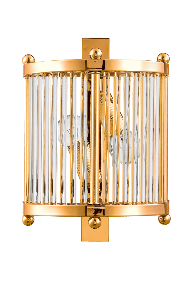 

Настенный светильник Crystal Lux Tadeo TADEO AP2 GOLD/TRANSPARENTE, Tadeo