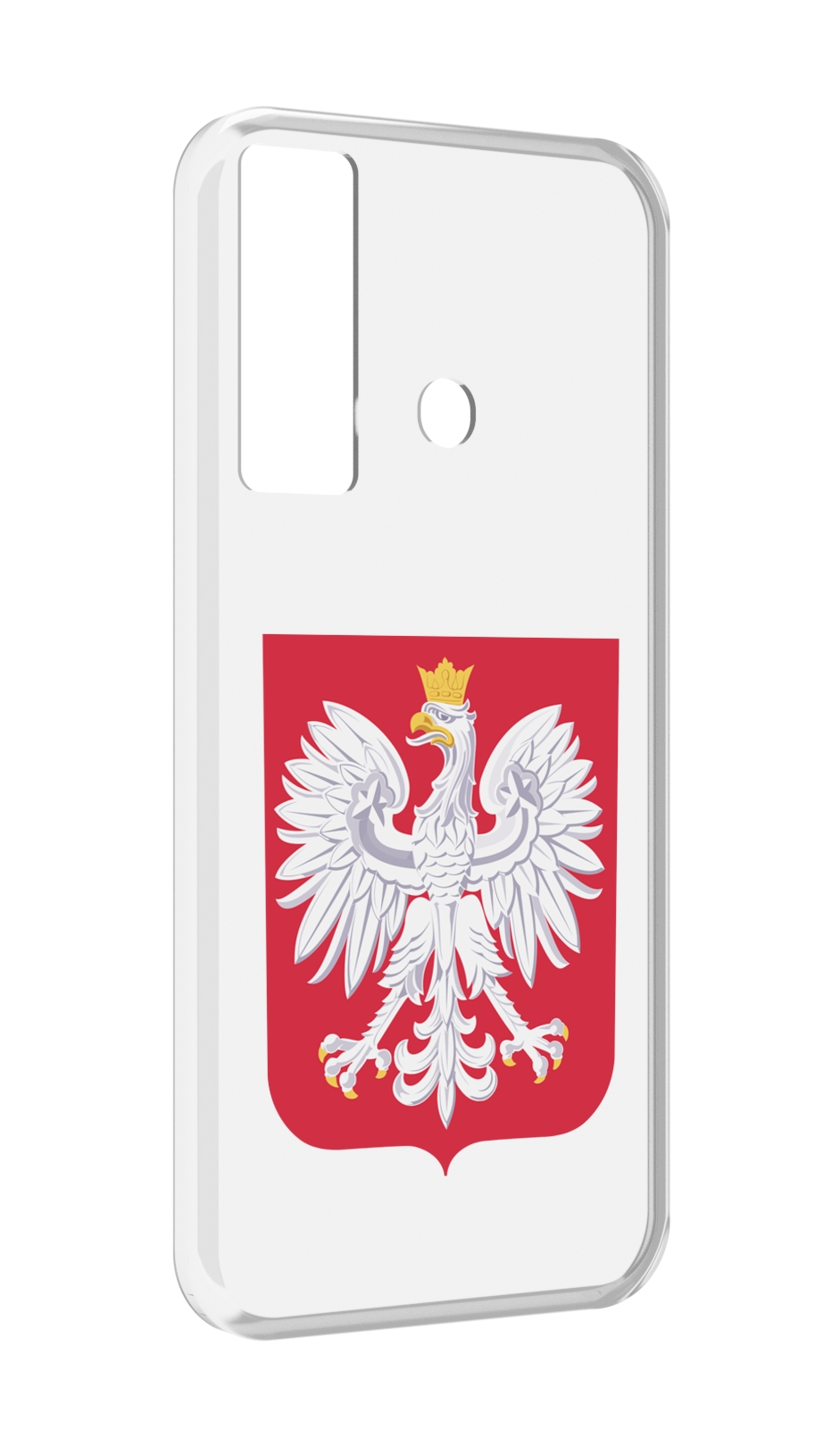 

Чехол MyPads герб-польши для Tecno Camon 17, Прозрачный, Tocco