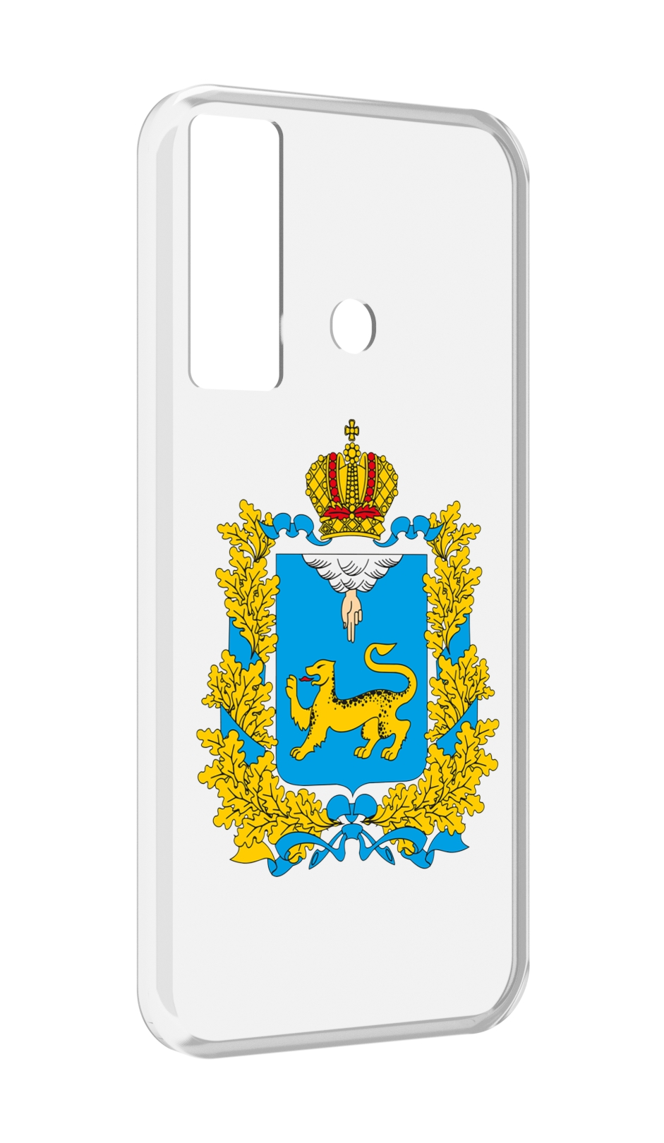 

Чехол MyPads герб-псковская-область для Tecno Camon 17, Прозрачный, Tocco