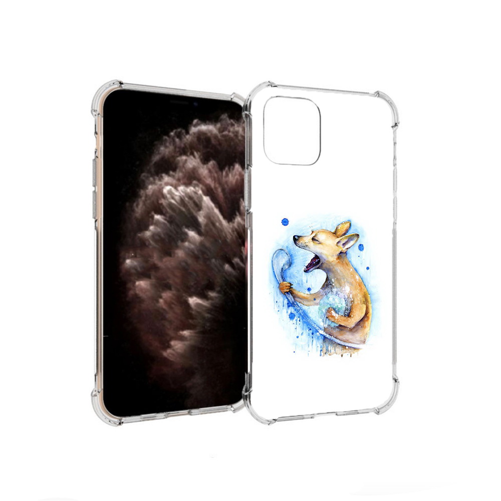 

Чехол MyPads Tocco для Apple iPhone 11 Pro пение в душе, Прозрачный, Tocco