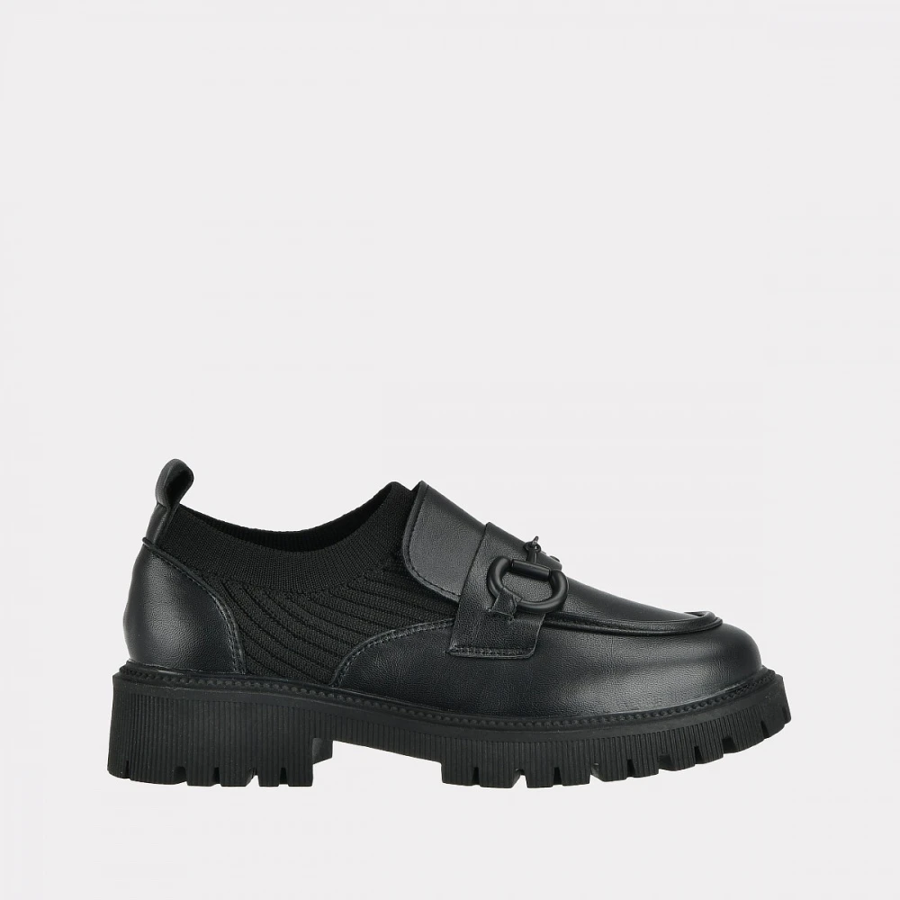 

Лоферы женские Versiya shop AB-115 черные 36 RU, AB-115