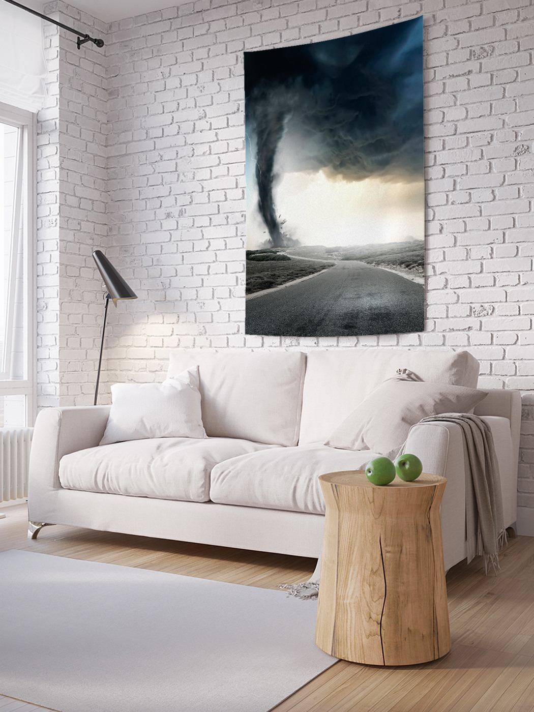 

Вертикальное фотопанно на стену JoyArty Смерч и молнии 100x150 см, Смерч и молнии
