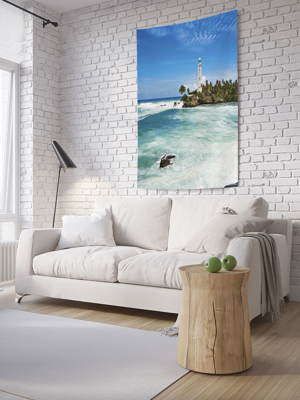 

Вертикальное фотопанно на стену JoyArty Лесной маяк 100x150 см, Лесной маяк