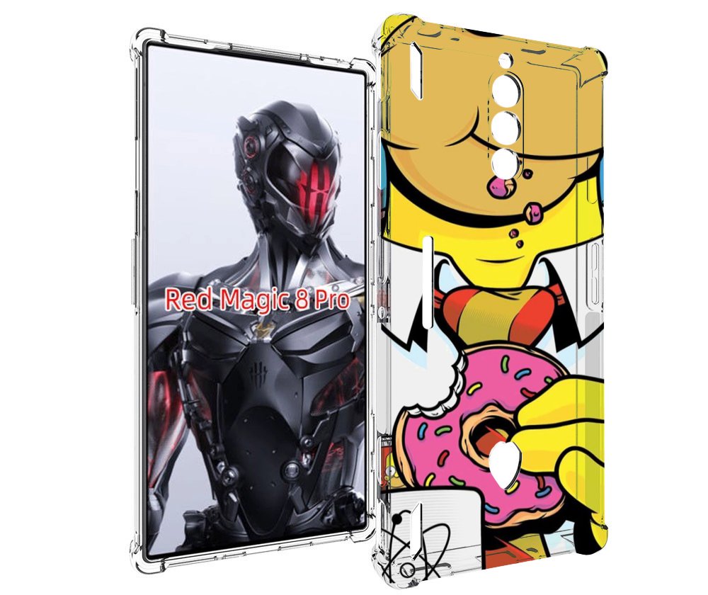 

Чехол MyPads Пончик для ZTE Nubia Red Magic 8 Pro / Red Magic 8 Pro Plus, Tocco