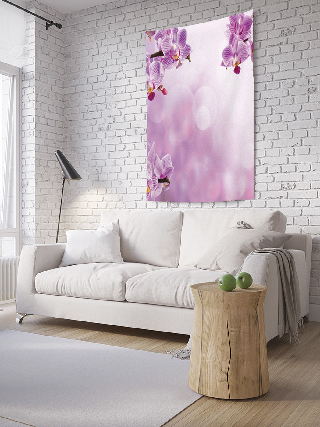 

Вертикальное фотопанно на стену JoyArty Облачные орхидеи 100x150 см, Облачные орхидеи