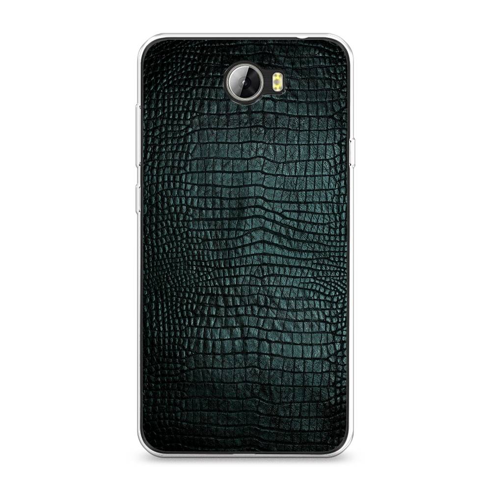

Чехол Awog на Honor 5A "Черная змея", Черный;серый;голубой, 60350-3