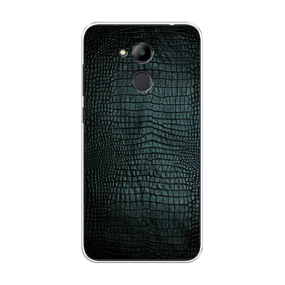 

Чехол Awog на Honor 6C Pro "Черная змея", Черный;серый;голубой, 63850-3