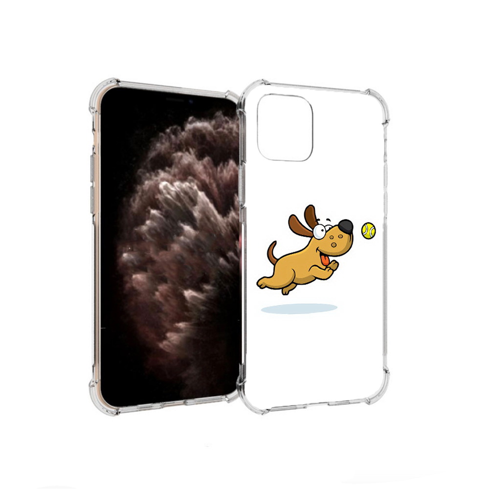 

Чехол MyPads Tocco для Apple iPhone 11 Pro пёсик, Прозрачный, Tocco