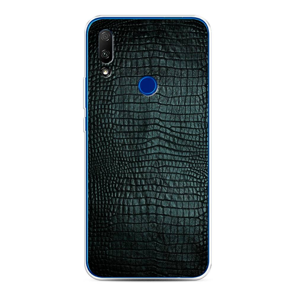 

Чехол Awog на Honor 9X "Черная змея", Черный;серый;голубой, 69950-3