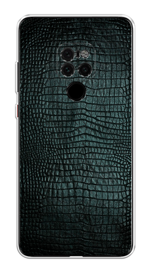 

Чехол Awog на Huawei Mate 20 "Черная змея", Черный;серый;голубой, 66850-3
