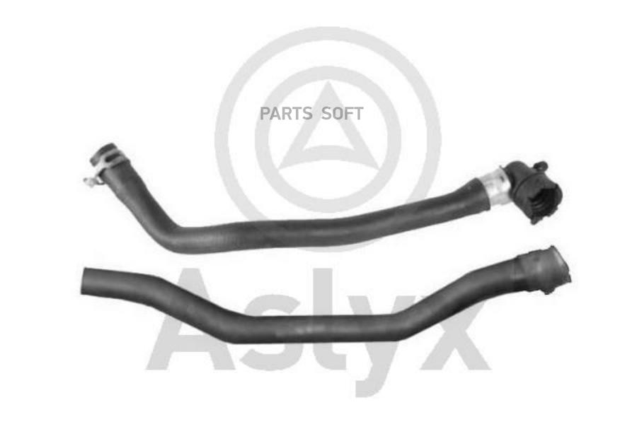 Патрубок Печки Psa C3/C2/207 1.4/1.6Hdi ASLYX арт. AS-204224