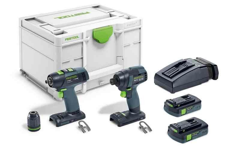 

Аккумуляторная дрель-шуруповерт Festool TID 18 C 3,1-Set T18 576492