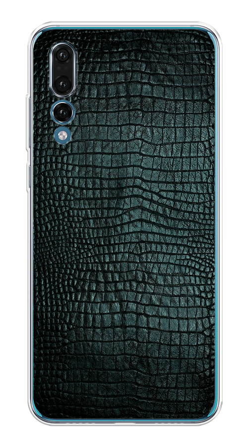 

Чехол Awog на Huawei P20 Pro "Черная змея", Черный;серый;голубой, 65050-3