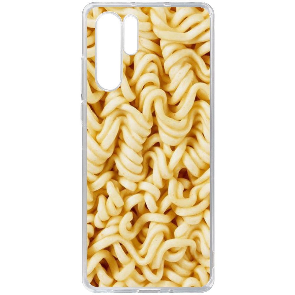

Чехол-накладка Krutoff Clear Case Дошик для Huawei P30 Pro
