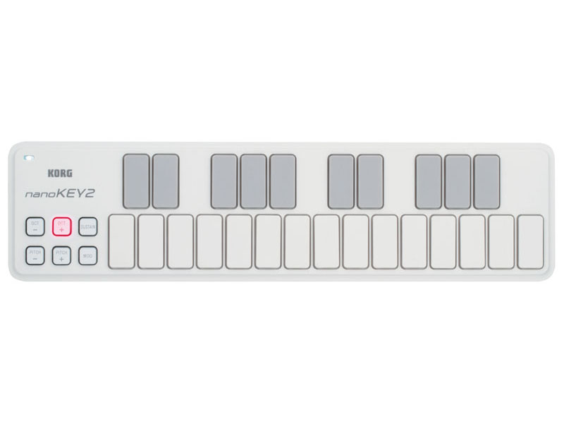 

Korg NANOKEY2-WH Портативный USB-MIDI-контроллер